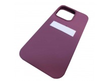                                     Чехол copi original силиконовый iPhone 13 Pro (67) темно-малиновый*