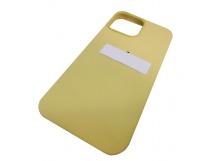                                     Чехол copi original силиконовый iPhone 13 Pro Max (37) бледно-желтый*