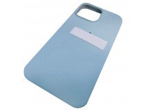                                     Чехол copi original силиконовый iPhone 13 Pro Max (44) голубой*