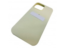                                     Чехол copi original силиконовый iPhone 13 Pro Max (51) бледно-желтый*