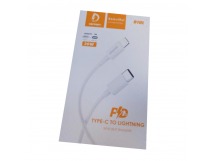                         Кабель Lightning-Type-C (PD) Denmen D10L 20W (белый)*