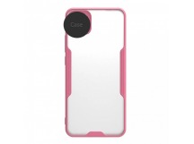                                     Чехол силиконовый Samsung A02/M02 Limpid Case розовый