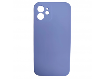                                     Чехол силиконовый iPhone 12 (6,1") Silicone Cover NANO 2mm сиреневый