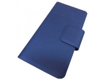                             Универсальный чехол-книжка "Maverick" Slimcase, упаковка пластик, 4,5-4,8", S, темно-синий