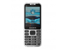                 Мобильный телефон Maxvi X10 Metallic Silver (2,8"/0,3МП/1600mAh)