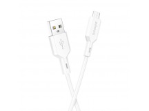 Кабель USB - micro USB Borofone BX70 2.4A 1m (белый)