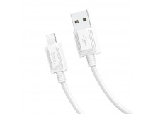 Кабель USB - Apple Lightning HOCO X73 (1м) (белый)