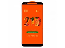 Защитное стекло "Полное покрытие" для Itel A27 Черный