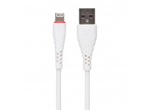 Кабель USB - Apple lightning SKYDOLPHIN S02L 3А (white) (206483)