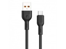 Кабель USB - Type-C SKYDOLPHIN S03T 3А (black) (206492)