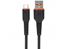 Кабель USB - Type-C SKYDOLPHIN S54T 100см 2,4A (black) (206510)