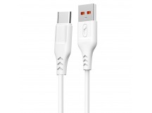 Кабель USB - Type-C SKYDOLPHIN S61T 2,4А (white) (206497)