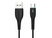 Кабель USB - micro USB SKYDOLPHIN S48V 100см 3A (black) (206463)