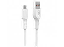 Кабель USB - micro USB SKYDOLPHIN S58V 2,4А (white) (206456)