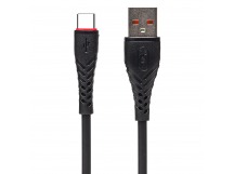 Кабель USB - Type-C SKYDOLPHIN S02T 100см 3A (black) (206504)