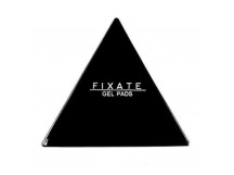 Силиконовый коврик на панель автомобиля Fixate (черный) треугольный