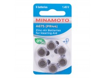 Элемент питания для слухового аппарата Minamoto ZA675 Zinc Air 1.45V BL-6