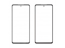 Стекло для переклейки на Samsung A525F Galaxy A52 (черный)