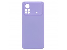 Чехол-накладка Activ Full Original Design для "Xiaomi Poco X4 Pro 5G" (light violet) (209859)