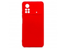 Чехол-накладка Activ Full Original Design для "Xiaomi Poco X4 Pro 5G" (red) (209860)