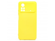 Чехол-накладка Activ Full Original Design для "Xiaomi Poco X4 Pro 5G" (yellow) (209861)