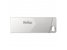 Флэш накопитель USB 128 Гб Netac UM1 3.2 (white/silver) (210702)