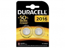 Элемент питания Duracell CR2016 BL2 Lithium 3V CN (Китай) (2/12/144)