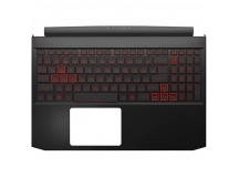 Топ-панель Acer Nitro 5 AN515-57 черная с RGB-подсветкой и узким шлейфом клавиатуры