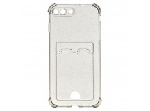 Чехол-накладка - SC300 с картхолдером для "Apple iPhone 7 Plus/iPhone 8 Plus" (black) (207977)