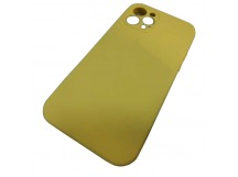                                     Чехол copi original силиконовый iPhone 12 Pro (защита камеры) (04) желтый*