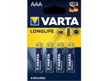 Батарейки ААА Varta LONGLIFE 4103 LR03 блистер (4шт)