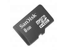 Карта памяти MicroSDHC 8GB Class 10 SanDisk + SD адаптер