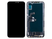 Дисплей для iPhone X в сборе с тачскрином Черный - (In-Cell)