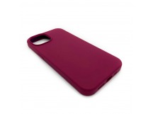 Чехол iPhone 14 Silicone Case Full (No Logo) №52 в упаковке Бордовый