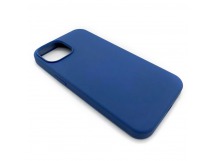 Чехол iPhone 14 Silicone Case Full (No Logo) №57 в упаковке Темно-Синий