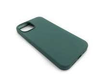 Чехол iPhone 14 Silicone Case Full (No Logo) №58 в упаковке Серо-Зеленый