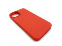 Чехол iPhone 14 Silicone Case Full (No Logo) №65 в упаковке Розово-Оранжевый
