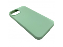 Чехол iPhone 14 Silicone Case Full (No Logo) №68 в упаковке Фисташковый