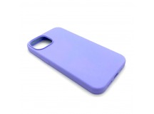 Чехол iPhone 14 Plus Silicone Case Full (No Logo) №41 в упаковке Светлый фиолетовый