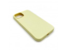 Чехол iPhone 14 Plus Silicone Case Full (No Logo) №51 в упаковке Светло-Желтый