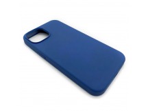 Чехол iPhone 14 Plus Silicone Case Full (No Logo) №57 в упаковке Темно-Синий