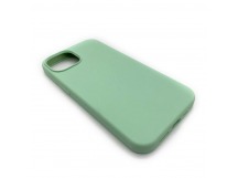 Чехол iPhone 14 Plus Silicone Case Full (No Logo) №68 в упаковке Фисташковый