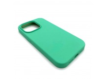 Чехол iPhone 14 Pro Silicone Case Full (No Logo) №50 в упаковке Светло-Зеленый