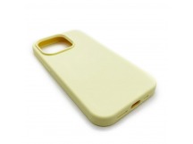 Чехол iPhone 14 Pro Silicone Case Full (No Logo) №51 в упаковке Светло-Желтый