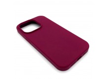 Чехол iPhone 14 Pro Silicone Case Full (No Logo) №52 в упаковке Бордовый