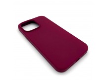 Чехол iPhone 14 Pro Max Silicone Case Full (No Logo) №52 в упаковке Бордовый