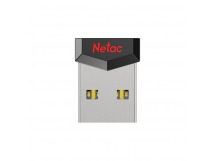 Флеш-накопитель USB 16GB Netac UM81 Ultra чёрный металл