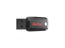 Флеш-накопитель USB 32GB Netac U197 mini чёрный/красный