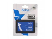 Внутренний твердотельный накопитель SSD  Netac  120GB  SA500, SATA-III, R/W - 500/400 MB/s, 2.5", 3D