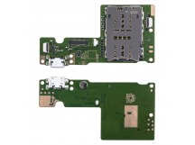 Шлейф для Lenovo Tab M10 (TB-X505X) плата системный разъем/разъем SIM/микрофон